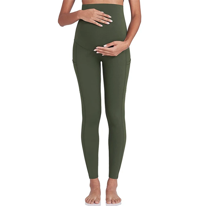 Maternity Warm Trousers For Pregnant Women Pregnant Pants Pregnancy Clothes Spring Summer Maternity High Waist Trousers 4