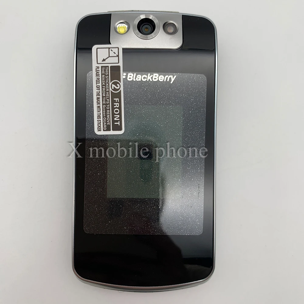 ブラックベリーパールフリップ8220再生携帯電話gsmハーフqwerty