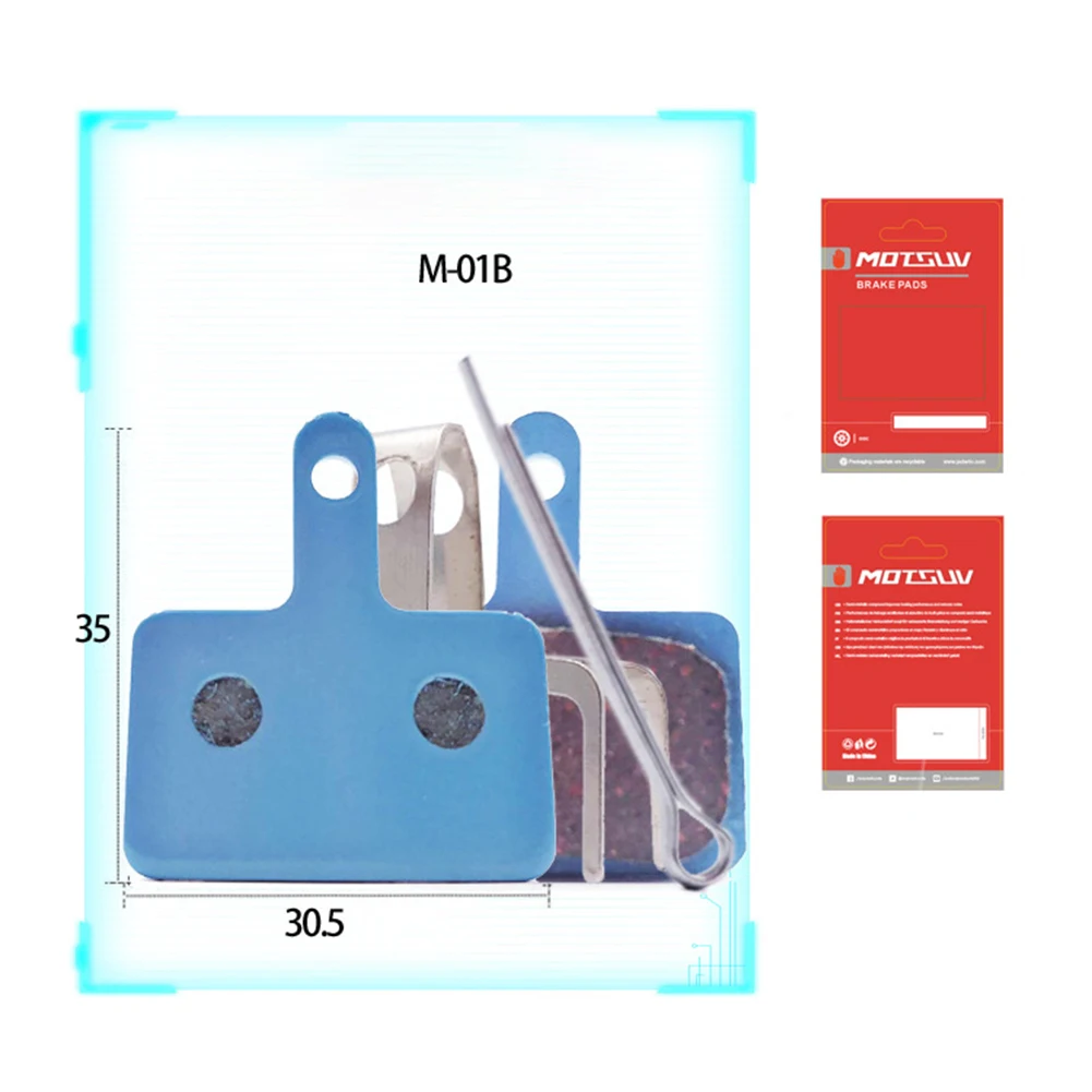 

Bike Disc Brake Pads Outdoor Blue/Green/Red Waterproof 3000-5000KM Life Bicycle For Auriga/Aquila/Dorado Brand New
