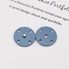 Invisible Snap Button Black Silver Metal Fasteners Press Round Button Concealed Buckle For Garment Sewing Needlework Accessories 5