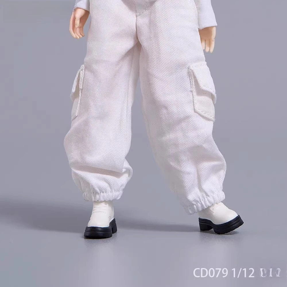 1/6 1/12 Skala Cd078/cd079 Plattform Im Freien Wandern Feste Schuhe Weibliche Puppe Kurze Stiefel Modell für 12/6in Spielzeug Körper – Detail 6