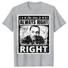 Martin Luther King Jr. MLK Classic The Time Is Always Right T-Shirt Black History Month Gift Customized Products 3