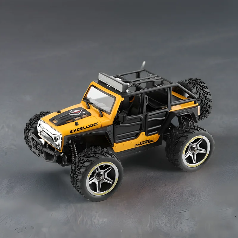 WL 22201 Miniature Remote Control Car with Lights Simulation Climbing Car 2WD Remote Control Off-road Car 4
