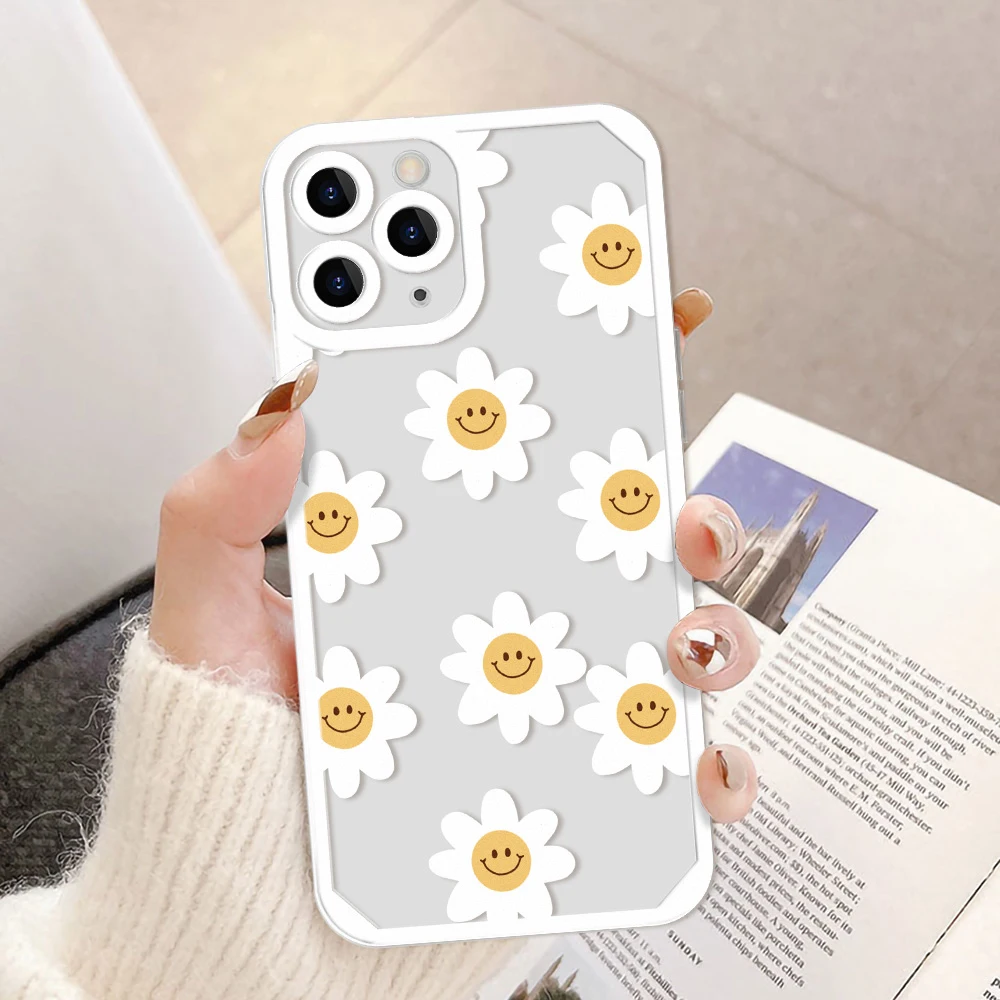 thumbnail image 1 of Cute Smile Case For IPhone11 Iphone 14 12 11 13 Pro Max X XR XS Max 7 8 Plus 13 Mini SE 2020 Silicon Soft Shockproof Back Cover, 1 of 5