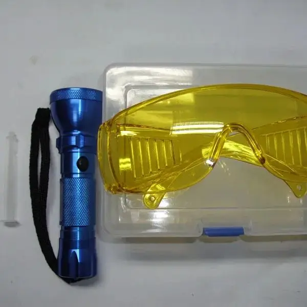 auto car air conditioner repair tool fluoroscopic leak test,ac flashlight leak detector