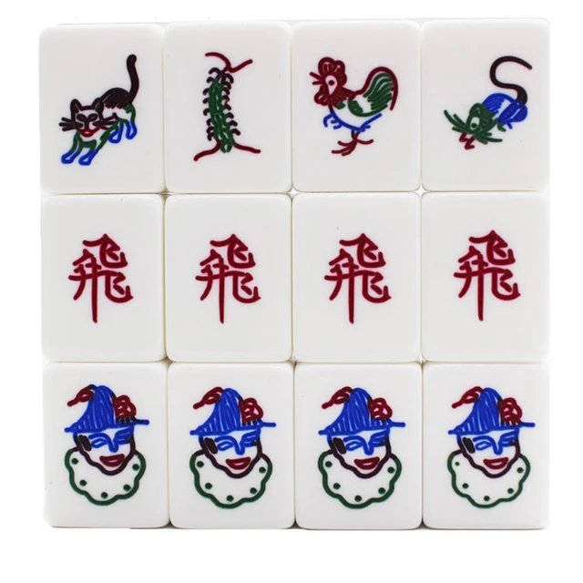 Jogo Mahjong 36mm Mah Jongg Majiang Majongue Majong Ma-jong