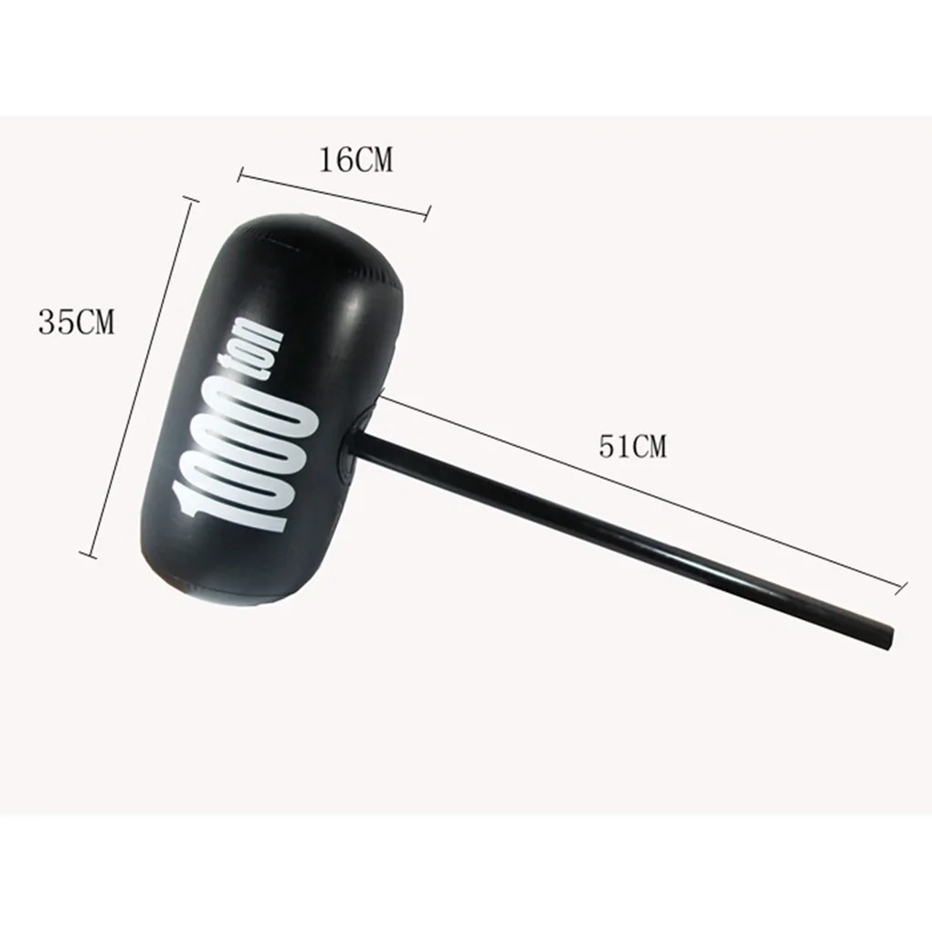 Inflatable Air Hammer Black Vent Hammer Blow-up Toy Children s Hand-eye Training Parent-children Kids Gift Toys