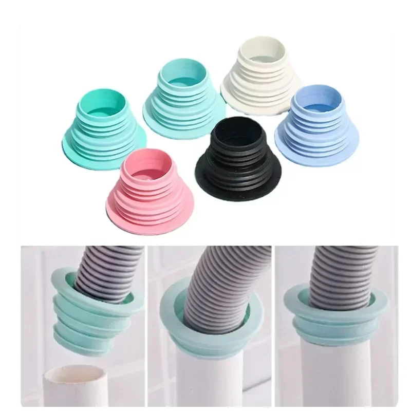 Floor drain filter bathroom and kitchen floor drain sealing plug odorless gasket