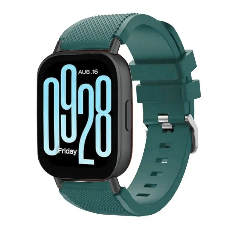 Breathable Sports Silicone Strap for Smartwatches - Soft and Comfortable Band