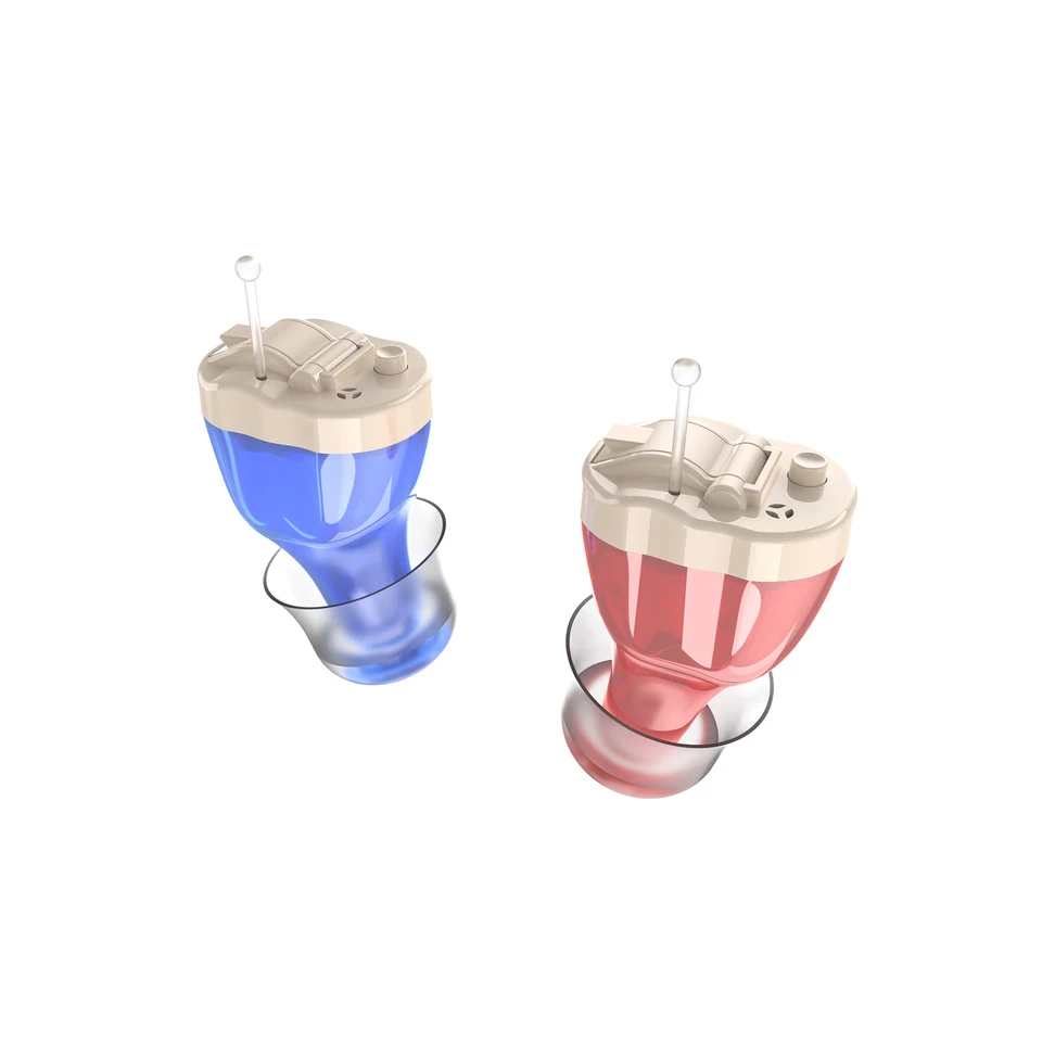 Advanced CIC Invisible Digital Hearing Aid - Clear, Invisible and Powerful Mini Wireless Hearing Aid for Elderly Deafness