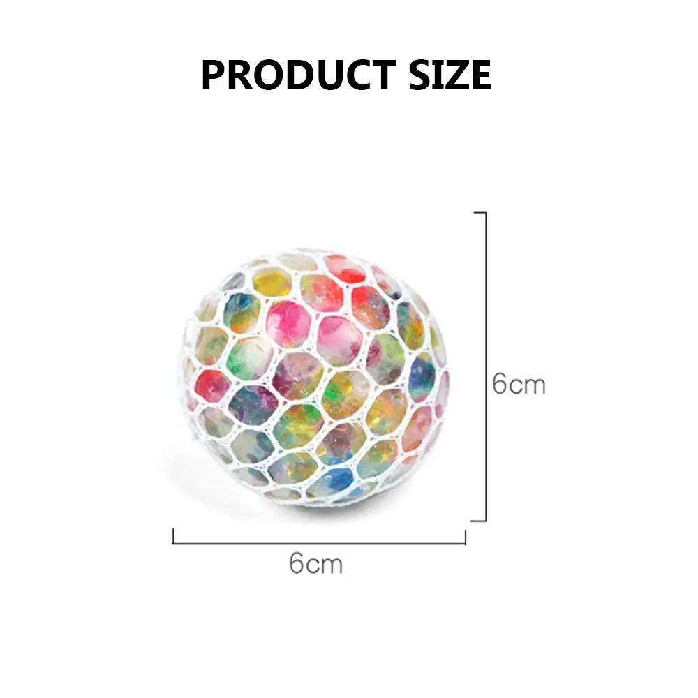 Squishy Stress Balls Gel Water Beads Jumbo Size Colorful Anti Stress Adhd  Anxiety Relief Sensory Toy - China Sensory Toys and Toys price