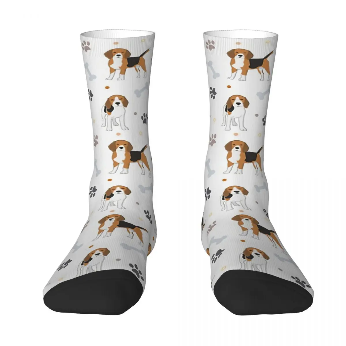 Beagle Dog Pattern Adult Socks Unisex socks,men Socks women Socks men high quality cotton socks airplane shark beer banana tiger dinosaur pizza dog pattern men hip hop socks fun happy men socks