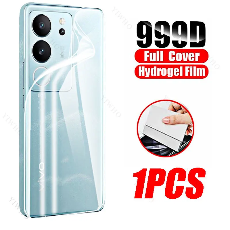 Hydrogel Film Screen Protector with Enhanced Back Safety