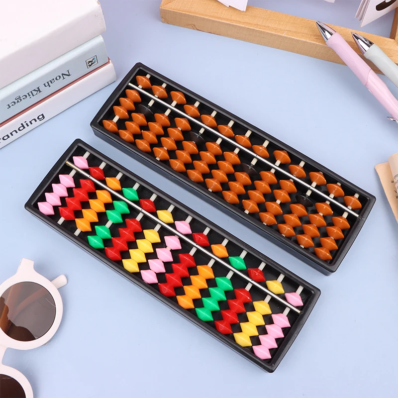 Math Learning Tool For Children Portable Chinese 13 Digits Column Abacus Arithmetic Soroban Calculating Counting