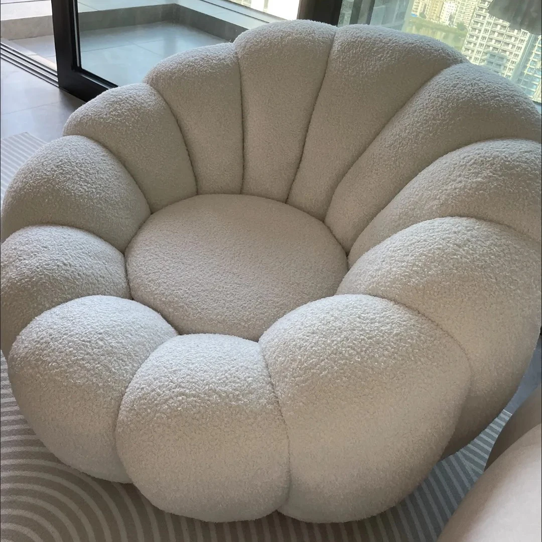 White lamb wool