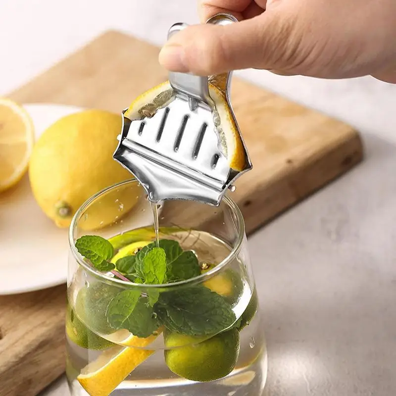 Hand Lemon Squeezer Manual Citrus Juicer Hand Citrus Squeezer Lemon Fruit Juicer Press Machine Stainless Steel Manual