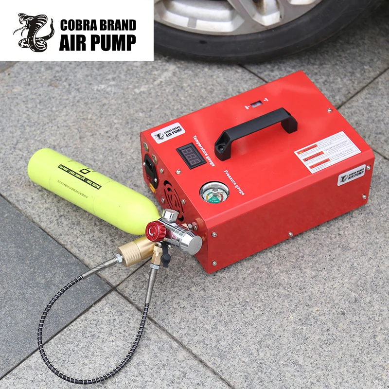 COMbar 4500Psi 300Bar 12 فولت 220 فولت 110 فولت PCP ضاغط الهواء مضخة الضغط العالي ضاغط محول هوائي Airgun بندقية نافخة