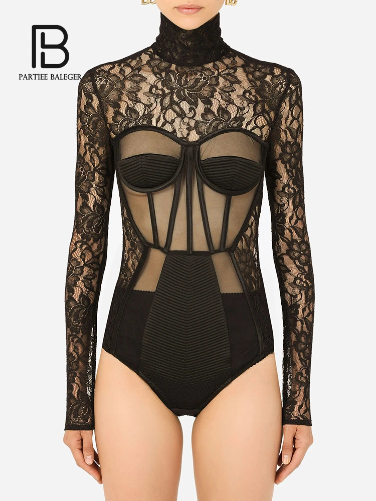 Sexy Bodysuits Piece Outfits Women Bodysuit Outfit Lace One Piece