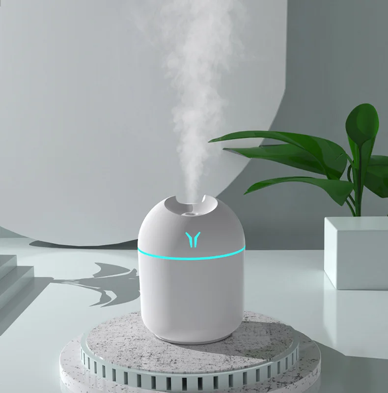 Mini casa pequeno umidificador portátil com uma linda forma redonda escritório desktop avant garde tecnologia estilo humidificado ovo
