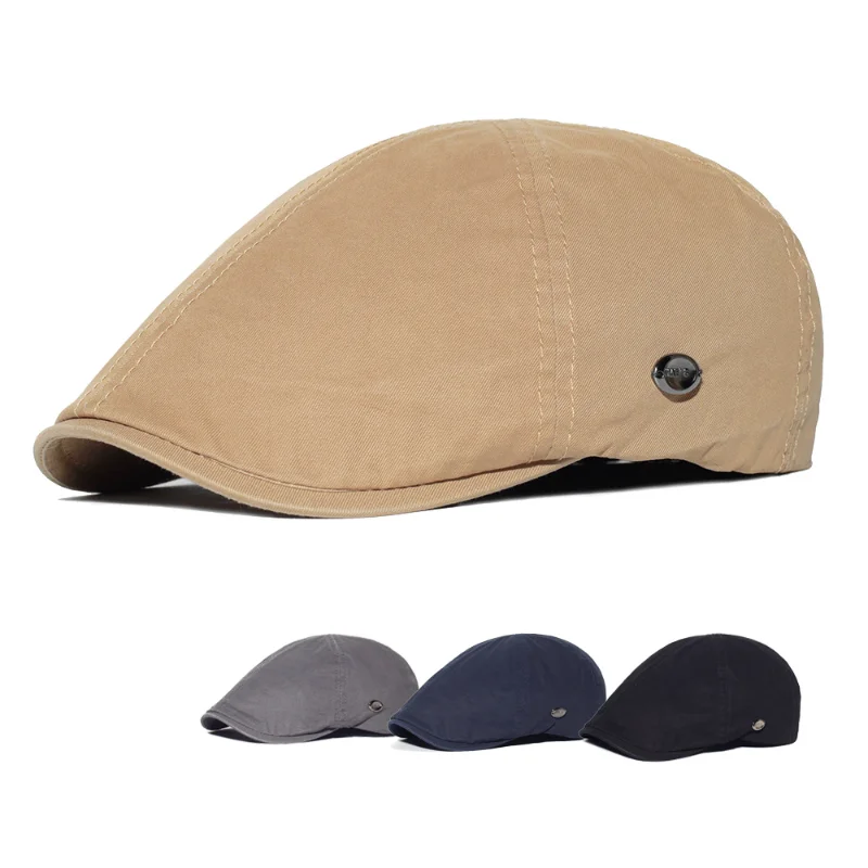 Men's Berets Cap Golf Driving Flat Cabbie Newsboy Cap beret hat,newsboy cap,newsboy hat,woolen beret