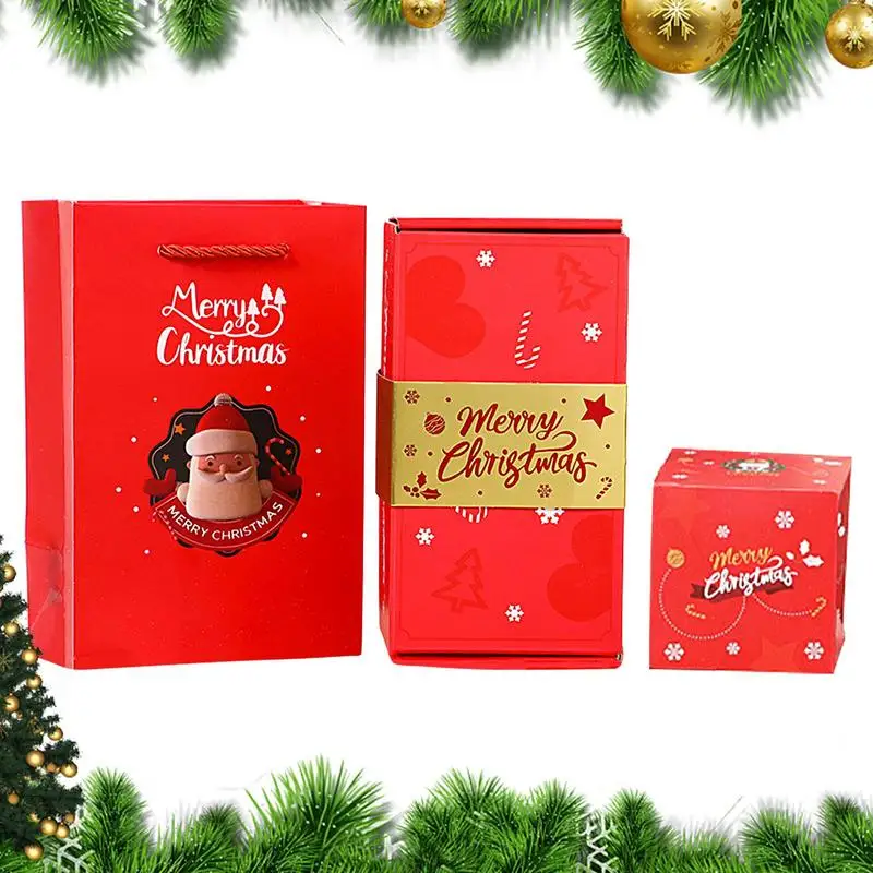 

Взрывающаяся Подарочная коробка для денег, попрыгивающий всплывающий Сюрприз на Рождество, картонная подарочная коробка, попрыгивающая коробка для предложения на День святого Валентина