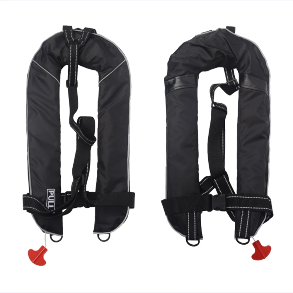 

SWROW-Inflatable Life Jacket for Adults, Sailing, Boating, Marine, Water Sports, 150N Buoyancy Aids, Boats Lifeguard