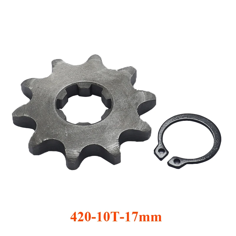 428 15T 17mm Motorcycle Front Engine Sprocket For Seychelles