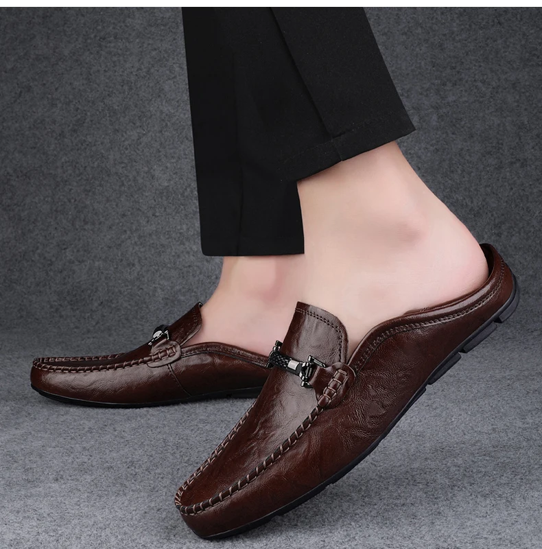 Slip On Leather Casual Shoes Men Loafers Spring Summer Big Size 48 49 Mocasines Hombre Loafer