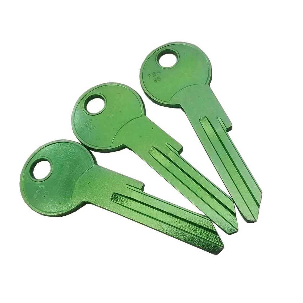 25PCS JS1640 Applicable import lock F85 color alloy key blank home key blank color random delivery