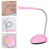 Useful Table Lamp USB Powered Reading Light Adjustable Standing Type 360 Degree Rotating LED Reading Light 4
