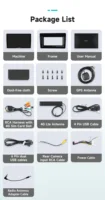 AURAAI 2K Écran GPS Android pour voiture, CarPlay sans fil pour FORD FIESTA 1995-2001 FOCUS 1998-2004, lecteur vidéo multimédia, caméra ADAS 360, navigation stéréo, unité principale vocale AI 7870, 2DIN, 4G Wifi 8