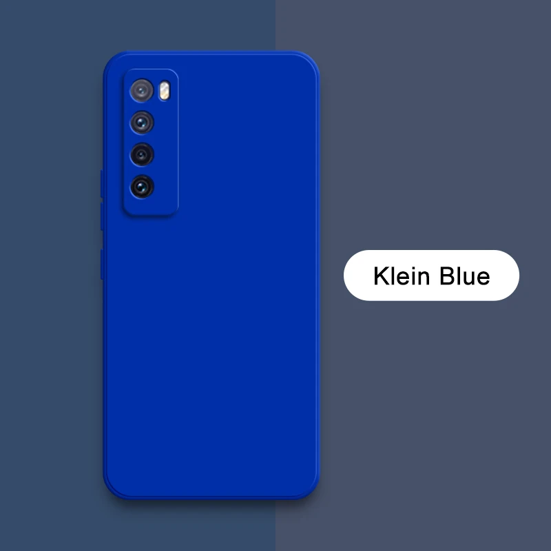 Premium Shockproof Square Liquid Soft Silicone Phone Case