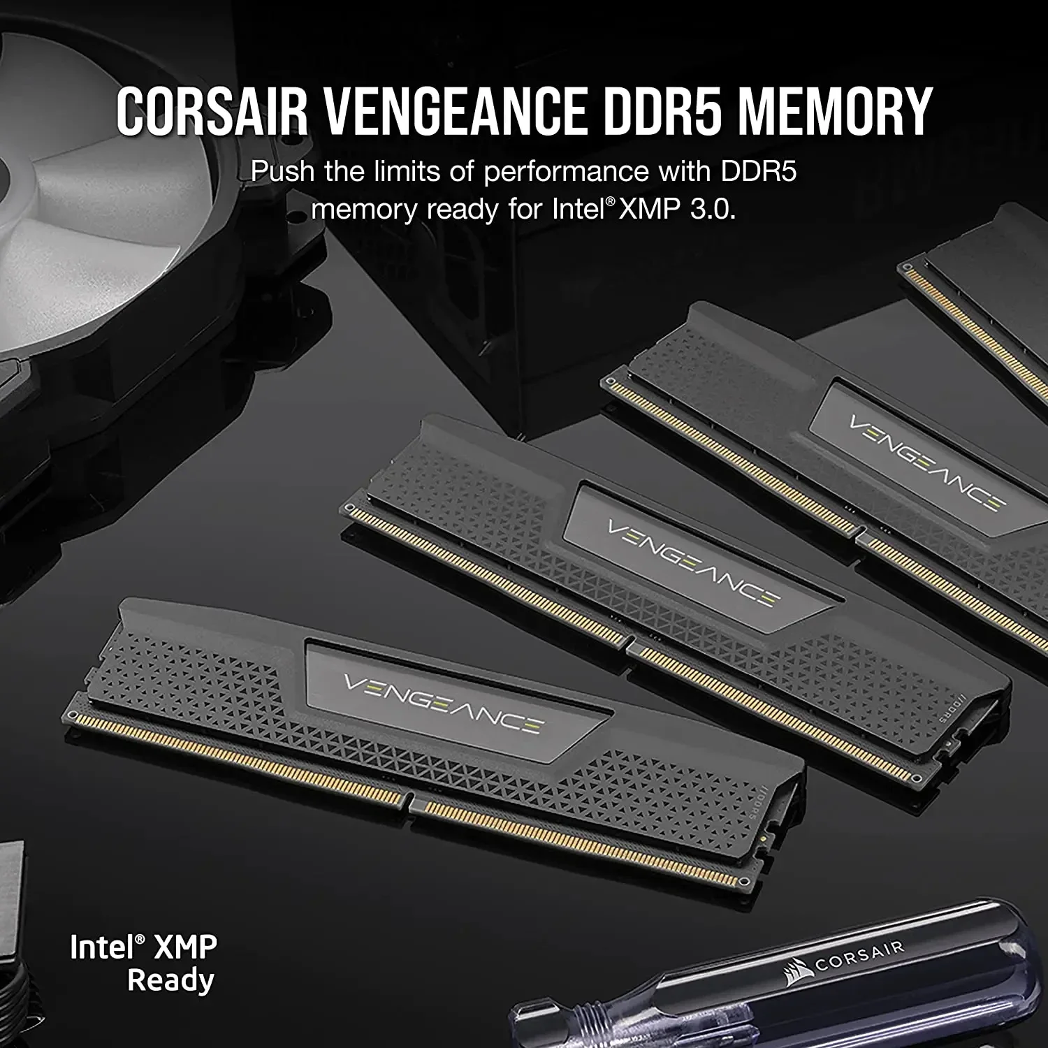 CORSAIR VENGEANCE 인텔 AMD XMP ICUE 호환 컴퓨터 메모리, DDR5 RAM, 16GB, 32GB, 5600MHz, 6000MHz