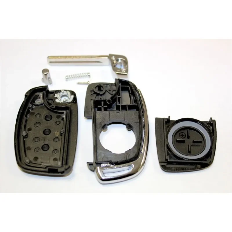 Für Hyundai I10 I20 I40 IX35 Santa Fe Fernbedienung Fob RFC 3 Taste Flip Schlüssel Fall Auto Schlüssel Shell fall 3 Taste Fall – Detail 3