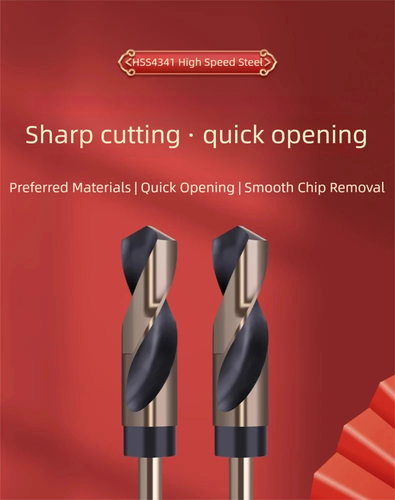TG High Speed Steel 4341 Metall-Spiralbohrer mit parallelem Schaft, Mini-Schaftbohrer für Edelstahl-Bohrmaschinenbearbeitungswerkzeuge – Detail 2