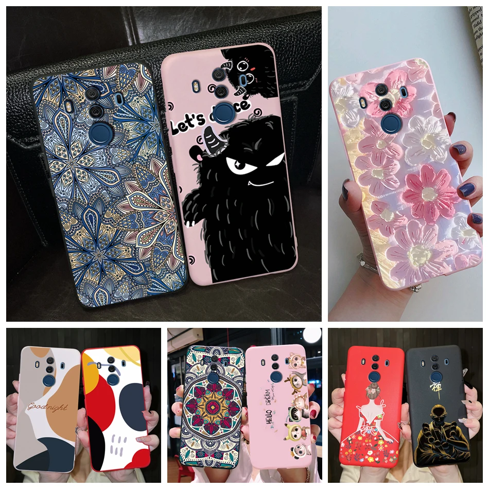 Elegant Floral TPU Silicone Case - Soft Protective Bumper