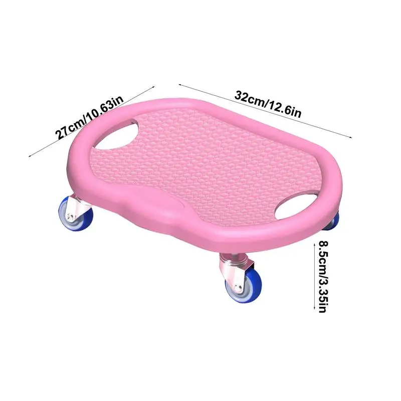 Ab Roller Wheel Board Home Workout Abdominal Trainer Silent Abdominal Wheel Board With Mat For Full Body Fat Burning Tummy