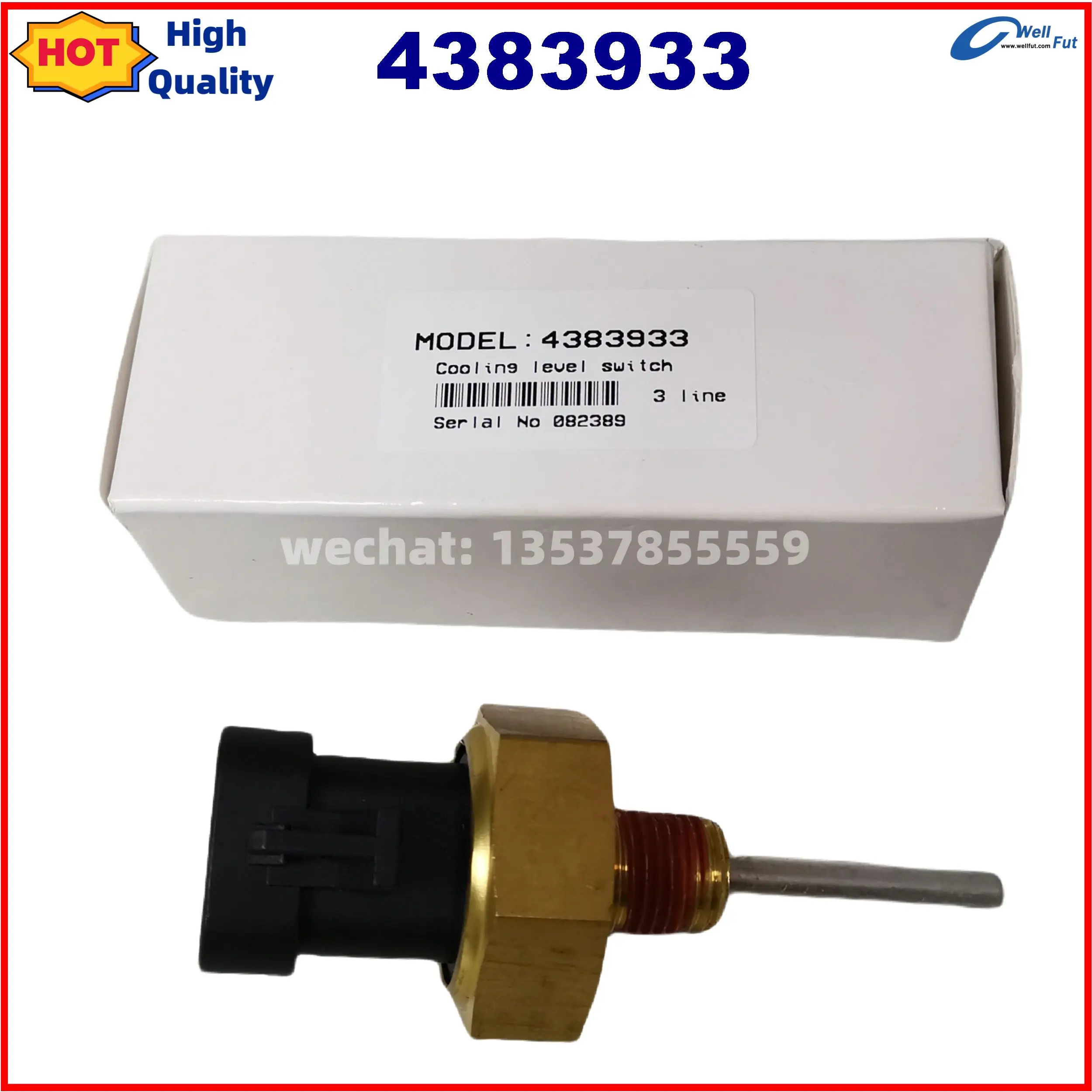 4383933 0193-0468 Temperature Sensor Coolant Level Sensor 0193
