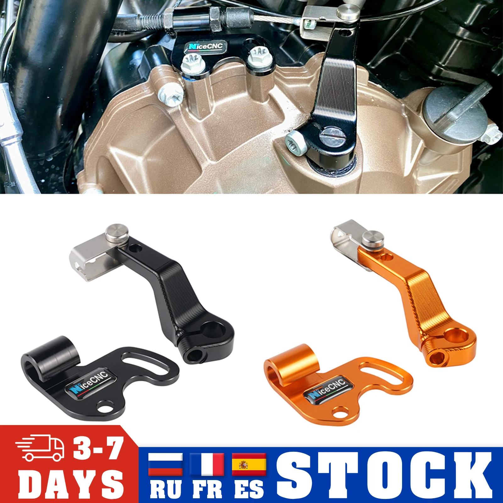 2024 Motorcycle One Finger Clutch Lever Clutch Arm For KTM 790 Duke Adventure R 2018 2023 890 Duke Adventure R 2020 2023 - Foto 7