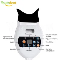 40W équipement de laboratoire dentaire lampe de blanchiment des dents 8 LED 1 couleur/3 couleur ampoule dentisterie accélérateur de blanchiment des dents 2