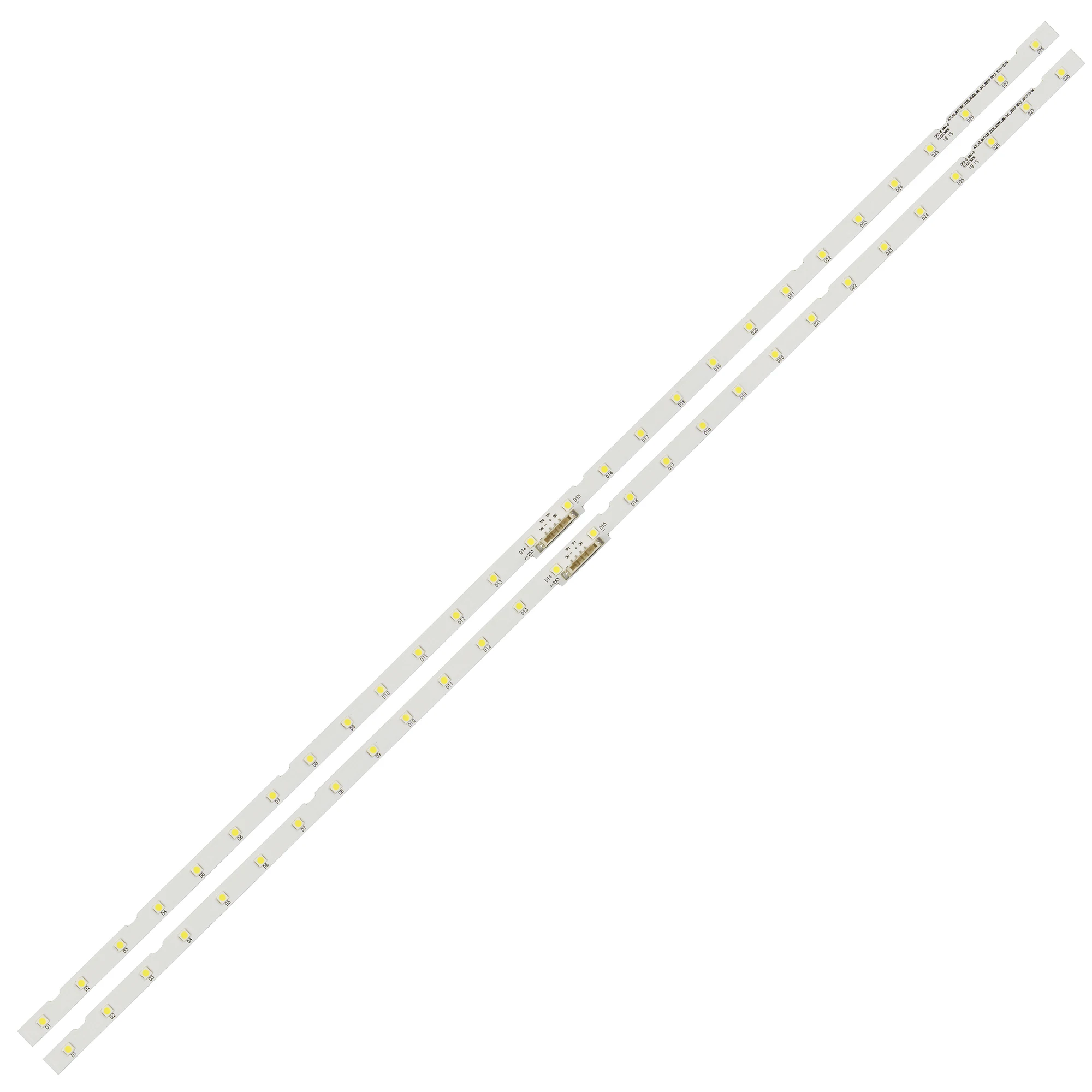 Tira de Retroiluminação Led para Samsung Ue43nu7192u Ue43ru7092 Un43nu7100 Ue43nu7140 Ue43nu7125 Un43ru7400g Ue43ru7100u Pcs - Imagem 4