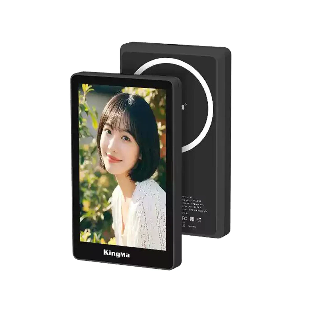 מסך מוניטור סלפי מגנטי Kingma PH02 Max עבור iPhone13 14 15 16 pro MAX Samsung S23 S24 Ultra Xiaomi 13 14 Ultra