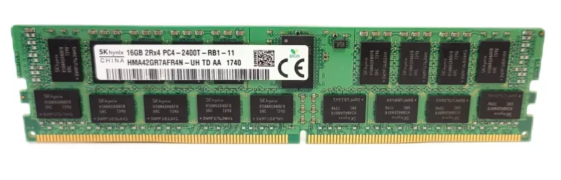 SKhynix 16GB 2Rx4 PCx4-2400T-RB2-12 2枚 SK hynix 16GB 2Rx4 2400T DDR4 2400MHz ECC REG RDIMM 2RX4 RAM 16G