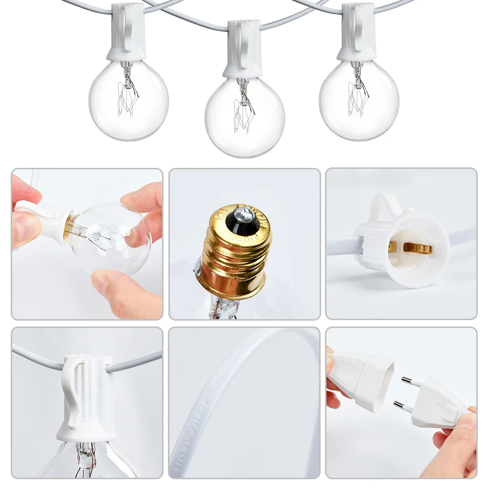 15m 30m Fairy String Lights for Patio Garden Wedding Christmas Decor