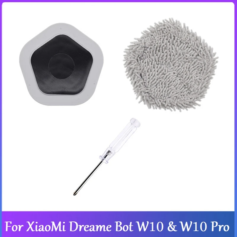 Per Xiaomi Dreame Bot W10 & W10 Pro Robot Autopulente Aspirapolvere Parti Di Ricambio Mop Cloth And Mop Holder