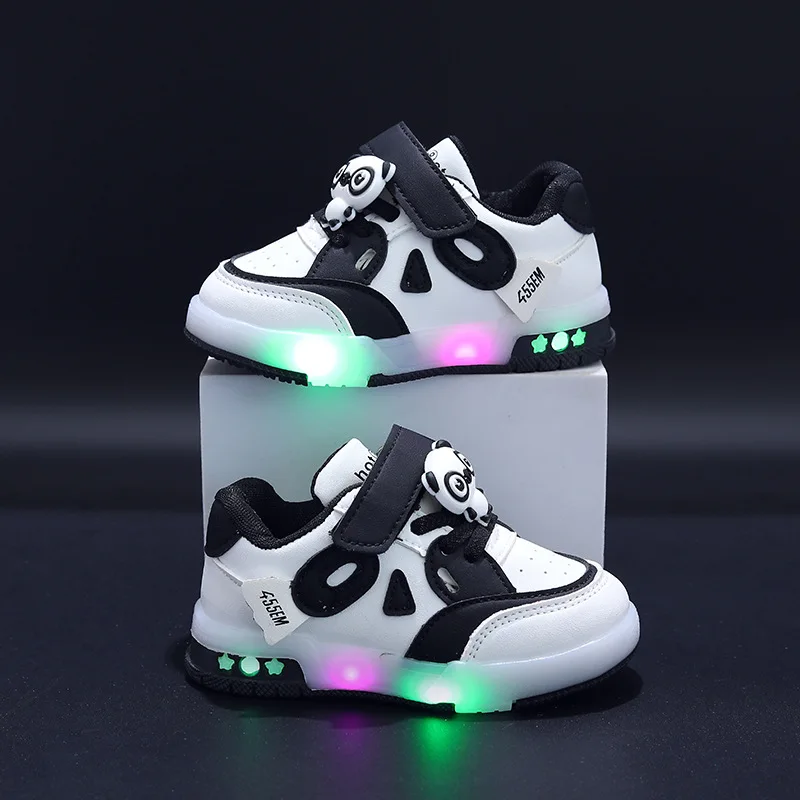 Kid Sneakers 2025 Autumn New Light Up Kid Shoe Trend Boy Sneakers