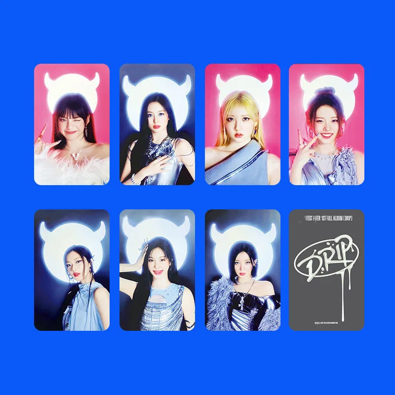 BABYMONSTER Album LOMO Card DRIP Collectible Card RUKA RORA ASA HARAM AHYEON Postcard Photo Girls Collectible Gift 7pcs/set lomo cards album cards