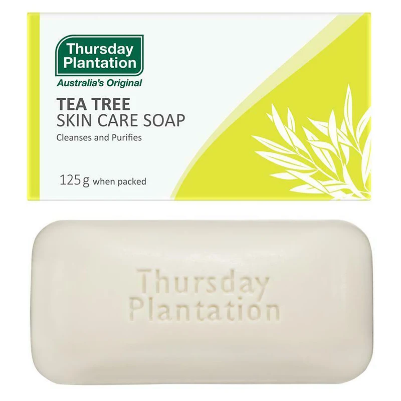 

Thursday Plantation Tea Tree Skin Care Soap 125g Cleanses and Purify removing acne the build up of oil and dirt