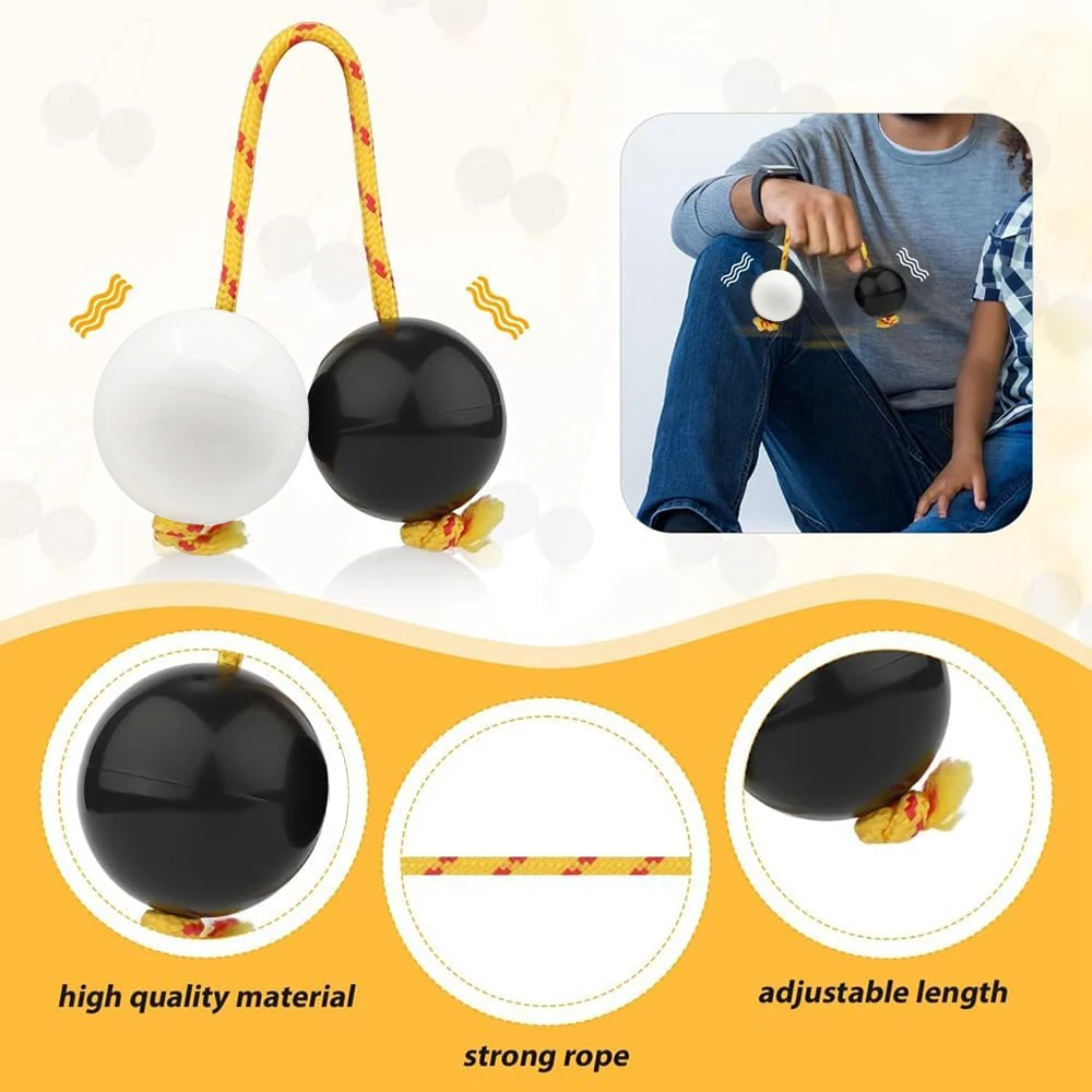 Authentic Rhythm African Shaker, Rhythmic Ball for Lovers Beginners, Hand Shaker Balls from West Africa