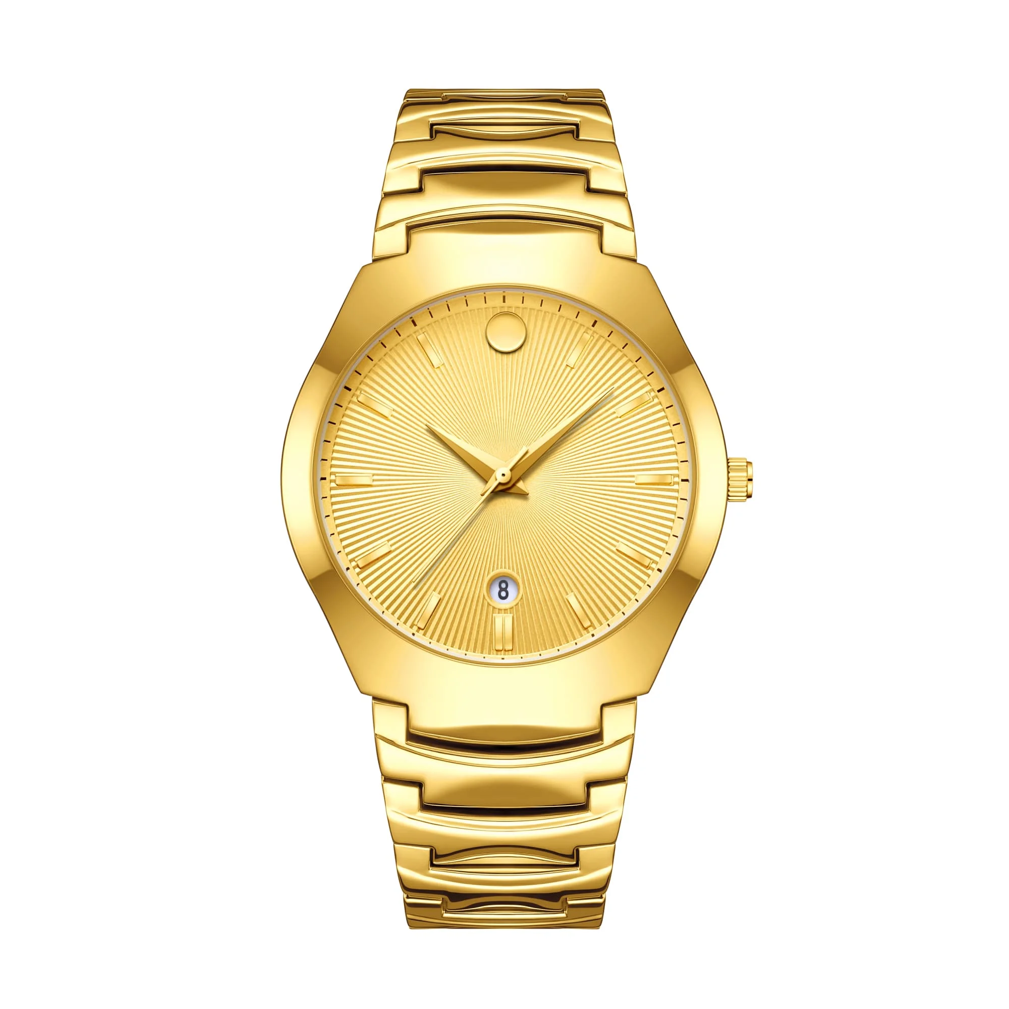 YaLaLuSi Stylish Minimalist Steel-Strap Bracelets for Men and Women Elegant Business Watches, Perfect as Gifts for Couples Reloj